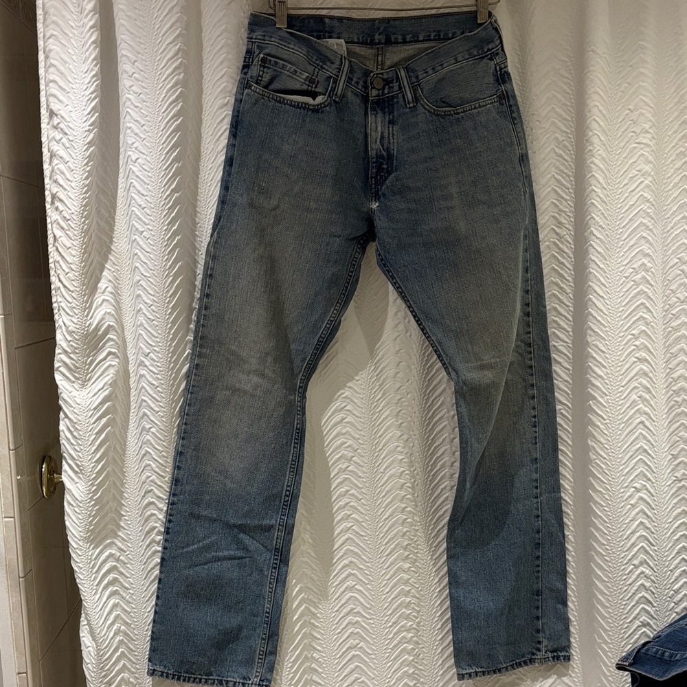 Levi's Men's 514 Straight Blue Jeans